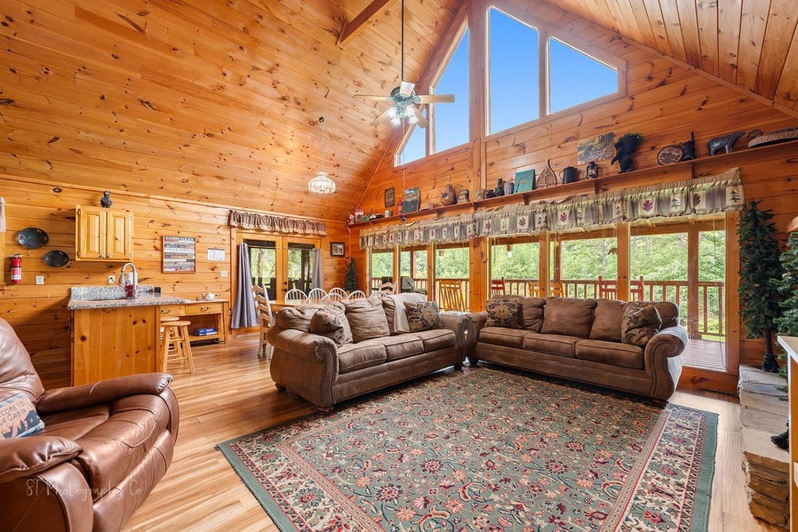 Hibernation Station Cabin Sevierville Exterior foto