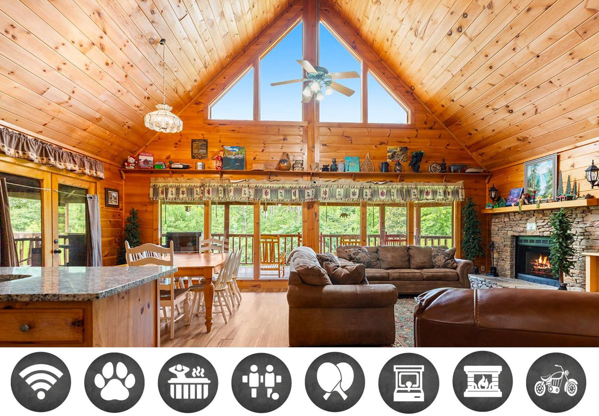 Hibernation Station Cabin Sevierville Exterior foto